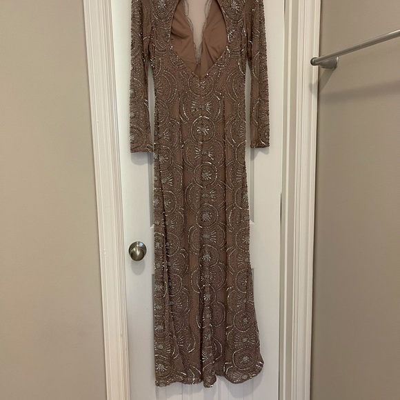 Long Sleeve Embellished Dress Sequin - Picture 8 of 11